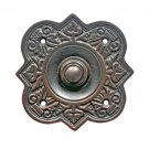Parshandatha Decorative Brass Bell Push or Door Bell or Push Button - Oil Rubbed Bronze
