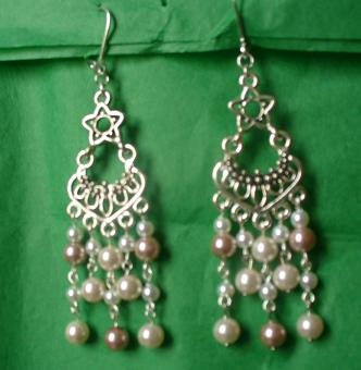 Pearl Chandelier Earrings
