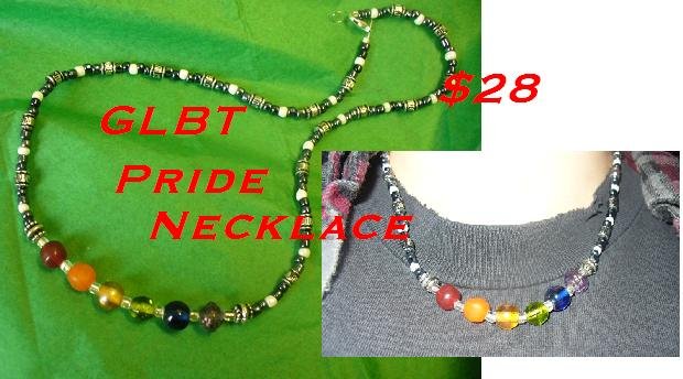 Gay Pride Necklace