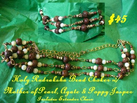 Rudraksha Bead Choker