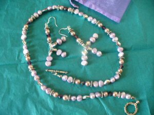 Purple Cultured Pearls
