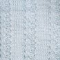 SOFT BLUE Handmade Knit Shawl / Wrap/ Scarf *FREE SHIPPING*