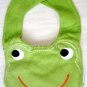 Frog Face Bib, New, One Size