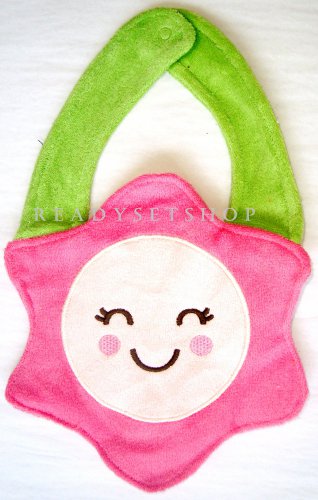 Flower Face Bib, New, One Size