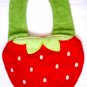 Strawberry Bib, New, One Size
