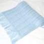 SOFT BLUE Handmade Knit Shawl / Wrap/ Scarf *FREE SHIPPING*