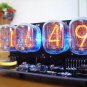Nixie Tube clock KIT with IN-12 Tube LED Blue Backlight Black PCB