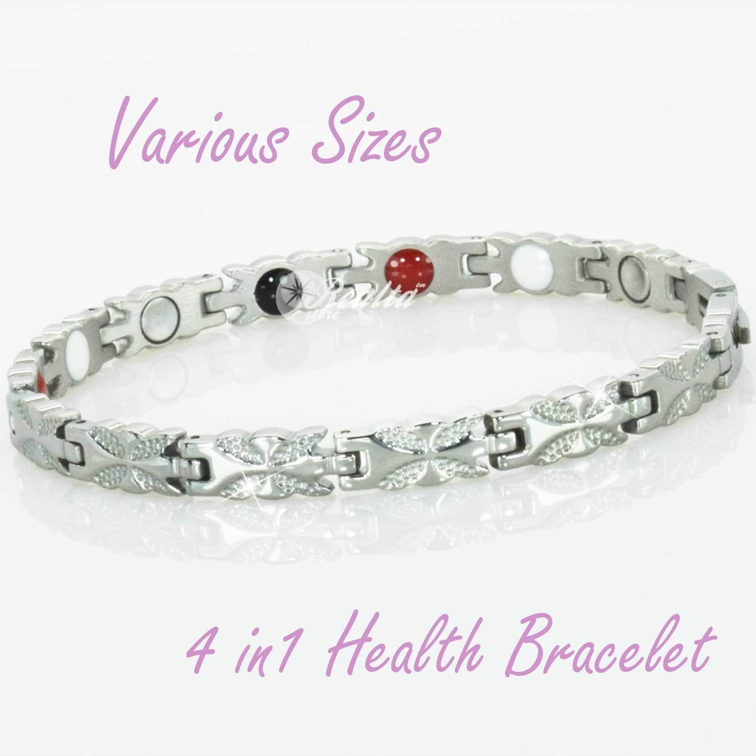 Womens Health Bracelet Four Healing Stones Pain Relief