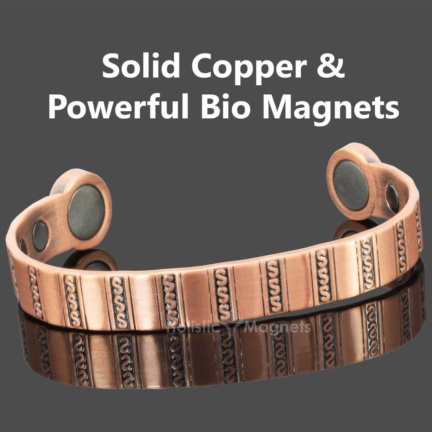 HIGH POWER Copper Bracelet Arthritis Therapy Health Golf