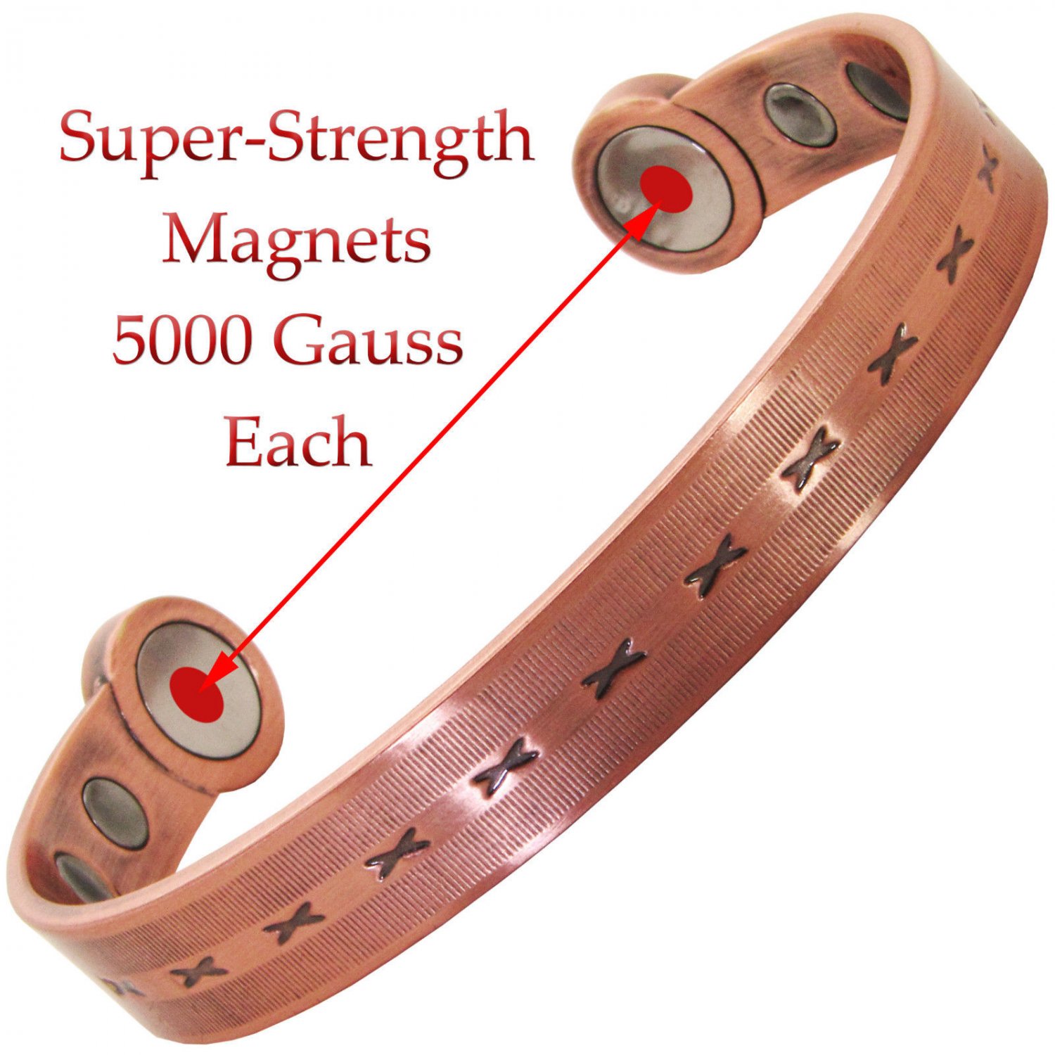 High Power Copper Bracelet Arthritis Therapy Health Golf