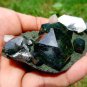 TRANSPARENT APOPHYLLITE WITH STILBITE ON MATRIX E2#10