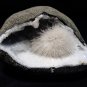 SCOLECITE IN QUARTZ GEODE E2#12