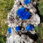 FABULOUSLY RICH HUGE CAVANSITE CRYSTALS WITH STILBITE ON MATRIX C#05