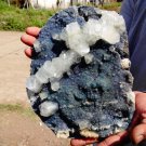 APOPHYLLITE ON CHALCEDONY MATRIX  B-1