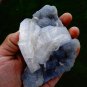 APOPHYLLITE ON AMETHYST MINERAL SPECIMEN # A-4