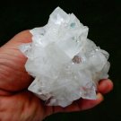 APOPHYLLITE POINTED CRYSTAL ON WHITE MATRIX !!!L-6