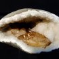 HUGE BROWN DARK COLOR CALCITE IN AMETHYST GEODE !! s-3-239