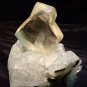 BEAUTIFUL TRANSPARENT CALCITE CUBE ON APOPHYLLITE QUARTZ SPECIMEN S-3#8