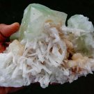 APOPHYLLITE WITH STILBITE SCOLECITE MINERAL SPECIMEN # B-1