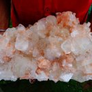SHINY SLIM APOPHYLLITE CRYSTAL BUNCH WITH STILBITE 9.3 KG !!! T-6-77