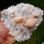 APOPHYLLITE WITH STILBITE MINERAL SPECIMEN #L-2