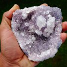 APOPHYLLITE STILBITE WITH AMETHYST MINERAL SPECIMEN  !!!!! #B-4