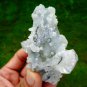 APOPHYLLITE ON CHALCEDONY MINERAL SPECIMEN # A-4