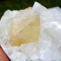 APOPHYLLITE WITH CALCITE MINERAL SPECIMEN #L-2