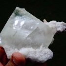 CALCITE ON WHITE MINERAL MATRIX # B-5