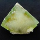 APOPHYLLITE GREEN CRYSTAL ON  MATRIX  # R-5