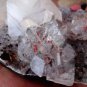 APOPHYLLITE ON CHALCEDONY MINERAL  SPECIMEN  B-1