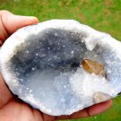 CALCITE IN AMETHYST GEODE  !! B-3