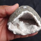 EPI-STILBITE BLADE WITH CHABAZITE ON WHITE GEODE  !! B-2