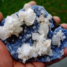 APOPHYLLITE WITH CHALCEDONY MINERAL SPECIMEN  !!! G-2
