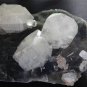 APOPHYLLITE HUGE CRYSTAL ON CHALCEDONY BLACK MATRIX B-2