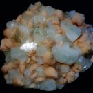 SLIM SHINY APOPHYLLITE CRYSTAL WITH STILBITE 11.9 KG  S#6-9