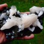 STILBITE ON CHALCEDONY MINERAL SPECIMEN  !!! G-2