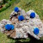 MULTI CAVANSITE CRYSTAL WITH STILBITE ON MATRIX FROM POONA C-01