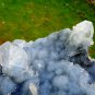 APOPHYLLITE ON CHALCEDONY MINERAL SPECIMEN #L-2