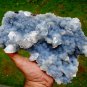 APOPHYLLITE ON CHALCEDONY MINERAL SPECIMEN #L-2
