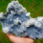 APOPHYLLITE ON CHALCEDONY MINERAL SPECIMEN #L-2