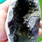 BLACK GEODE MINERAL SPECIMEN # A-3