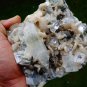 APOPHYLLITE POINTED CRYSTAL WITH STILBITE BLADE !!! G-3