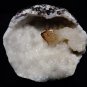 CALCITE CRYSTAL ON WHITE SPECIMEN  E-#3-18