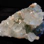 POINTED APOPHYLLITE CRYSTAL BUNCH WITH STILBITE  !! E-1-#12
