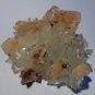 POINTED APOPHYLITE CRYSTAL BUNCH WITH STILBITE WITH HEULANDITE INCLUSION E-#3-31