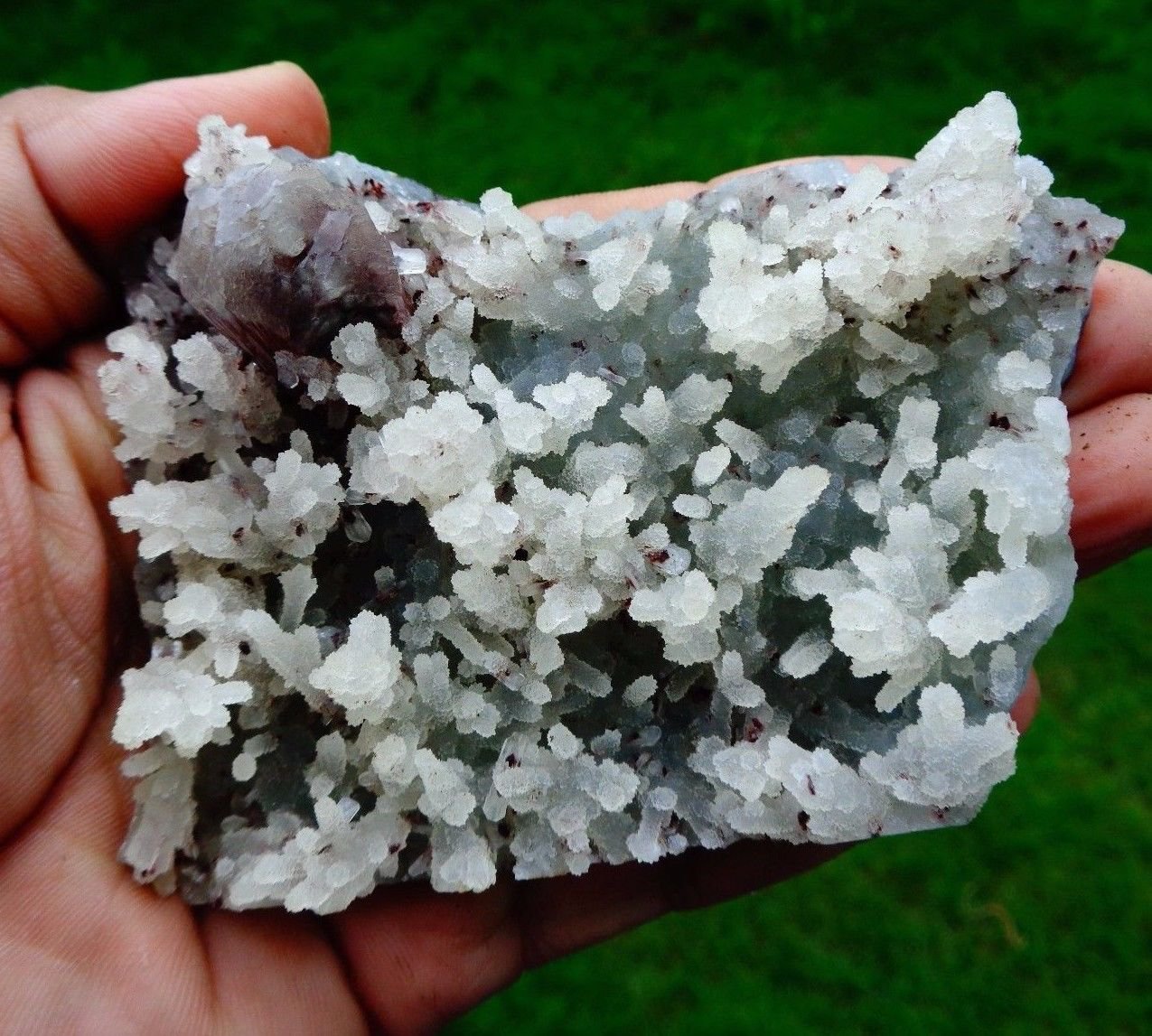 STILBITE WITH CHALCEDONY  MATRIX !!! A-2