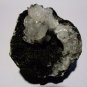 EPI-STILBITE ON BLACK CHALCEDONY SPECIMEN E-#3-08