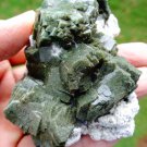MARSHY APOPHYLLITE ON  MINERAL SPECIMEN #R-2