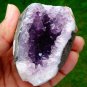 AMETHYST IN GEODE MINERAL SPECIMEN !!! A-2